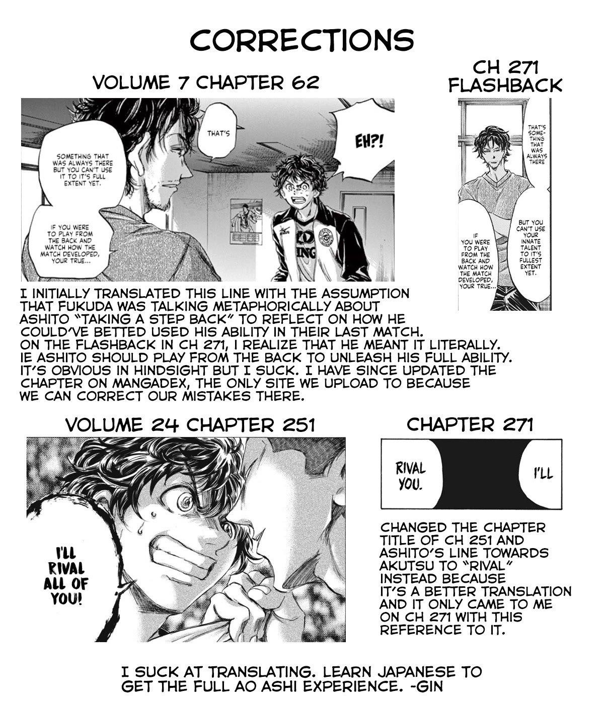 Ao Ashi Chapter 271 - Page 24