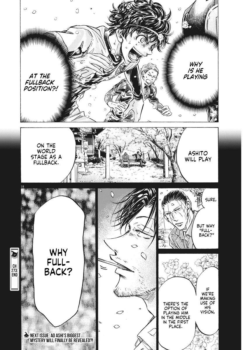Ao Ashi Chapter 273 - Page 19