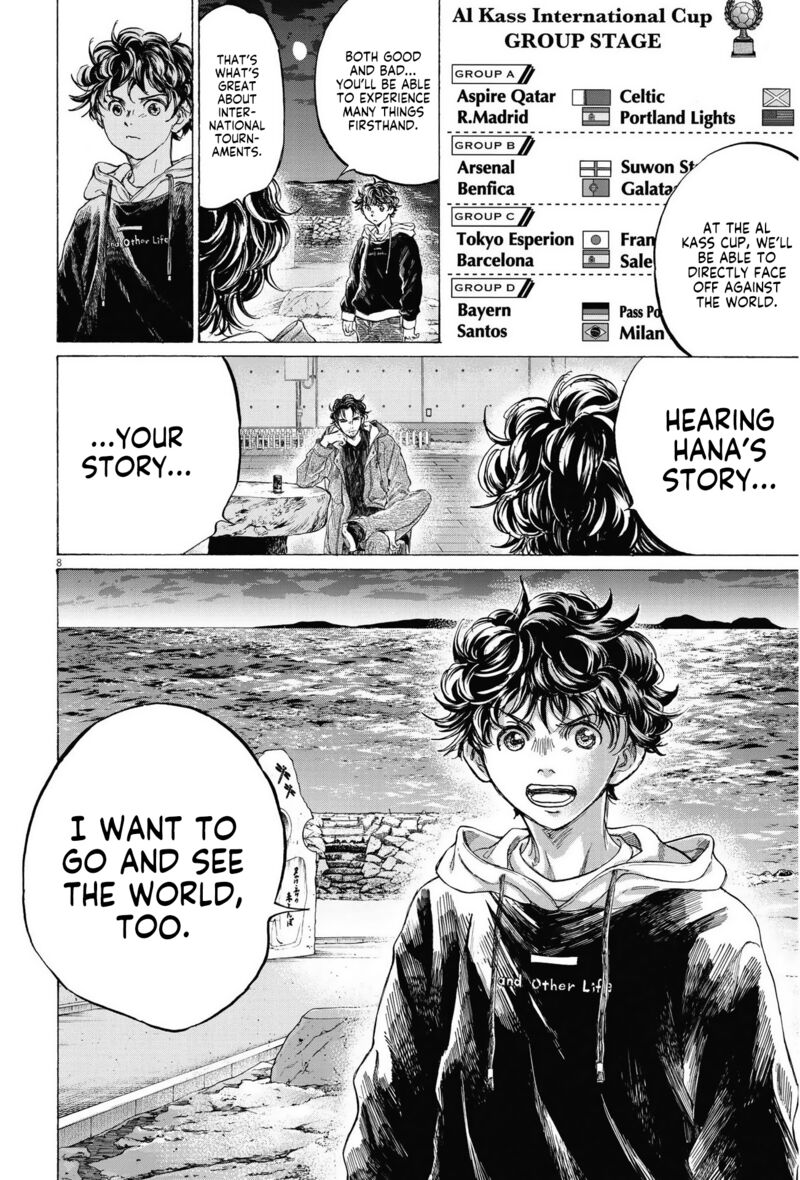 Ao Ashi Chapter 337 - Page 8