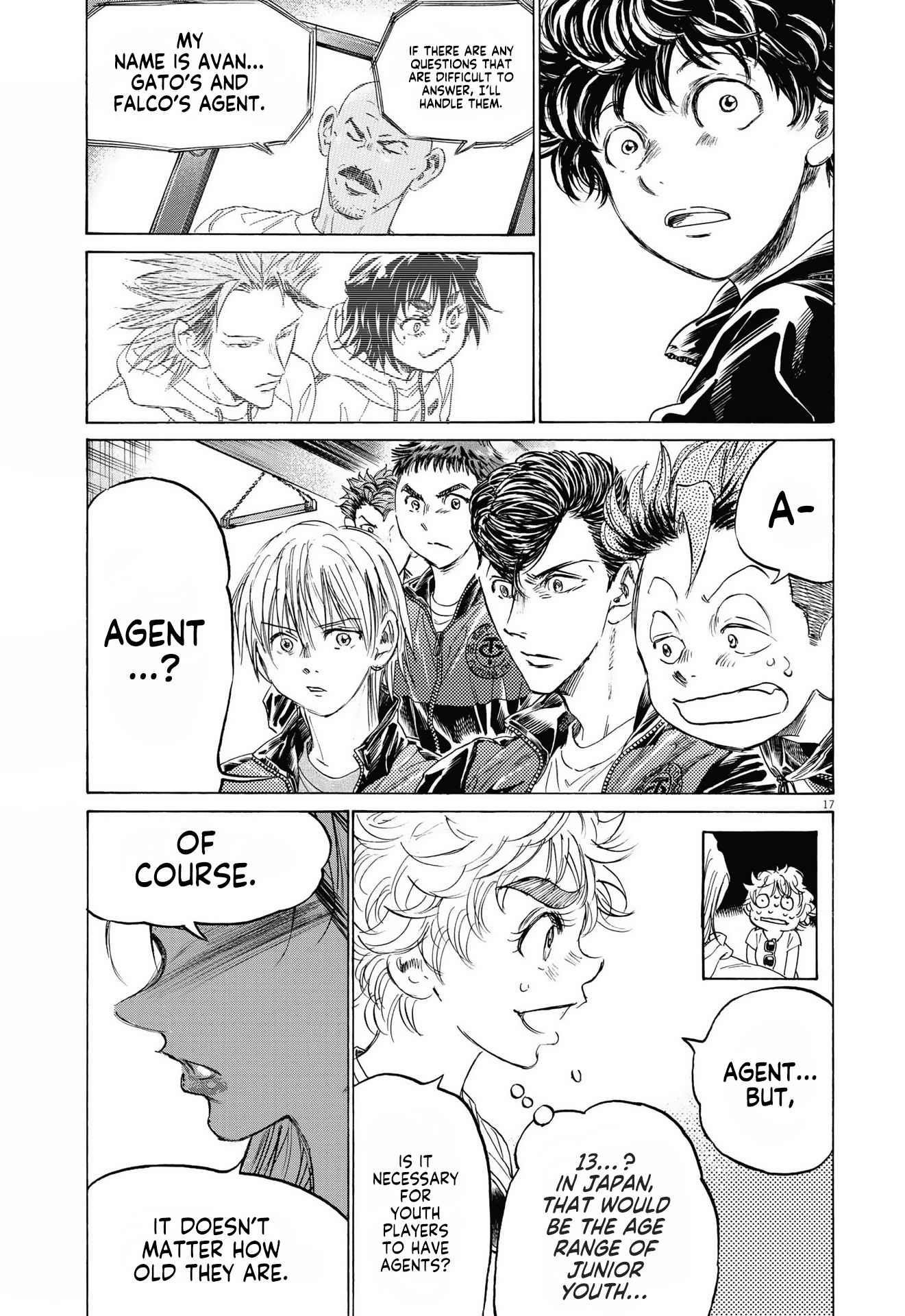 Ao Ashi Chapter 340 - Page 17