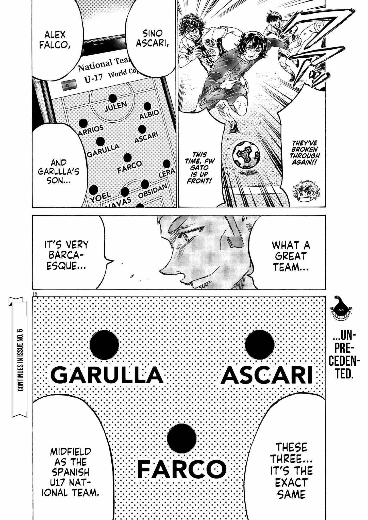 Ao Ashi Chapter 354 - Page 18