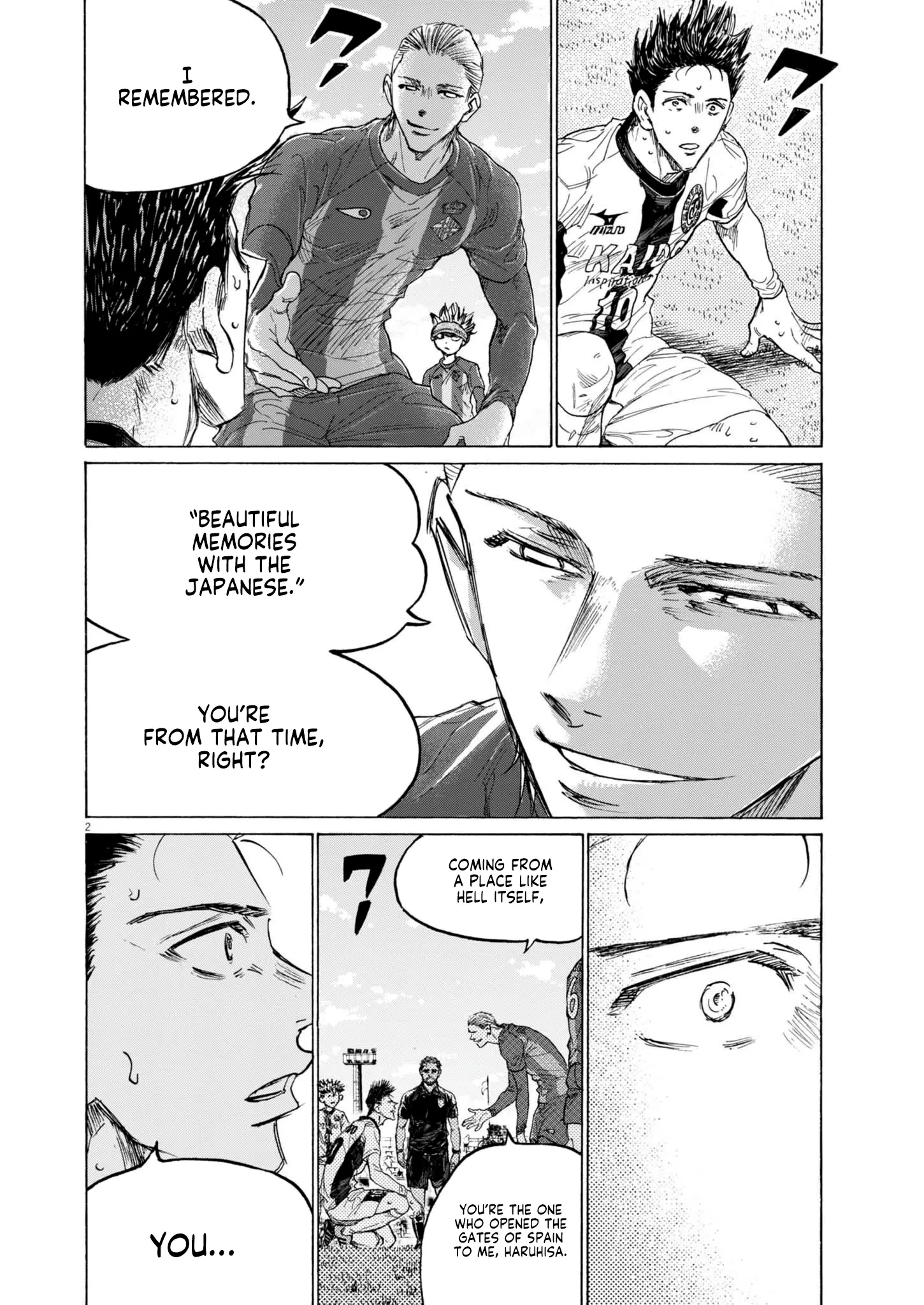 Ao Ashi Chapter 380 - Page 2