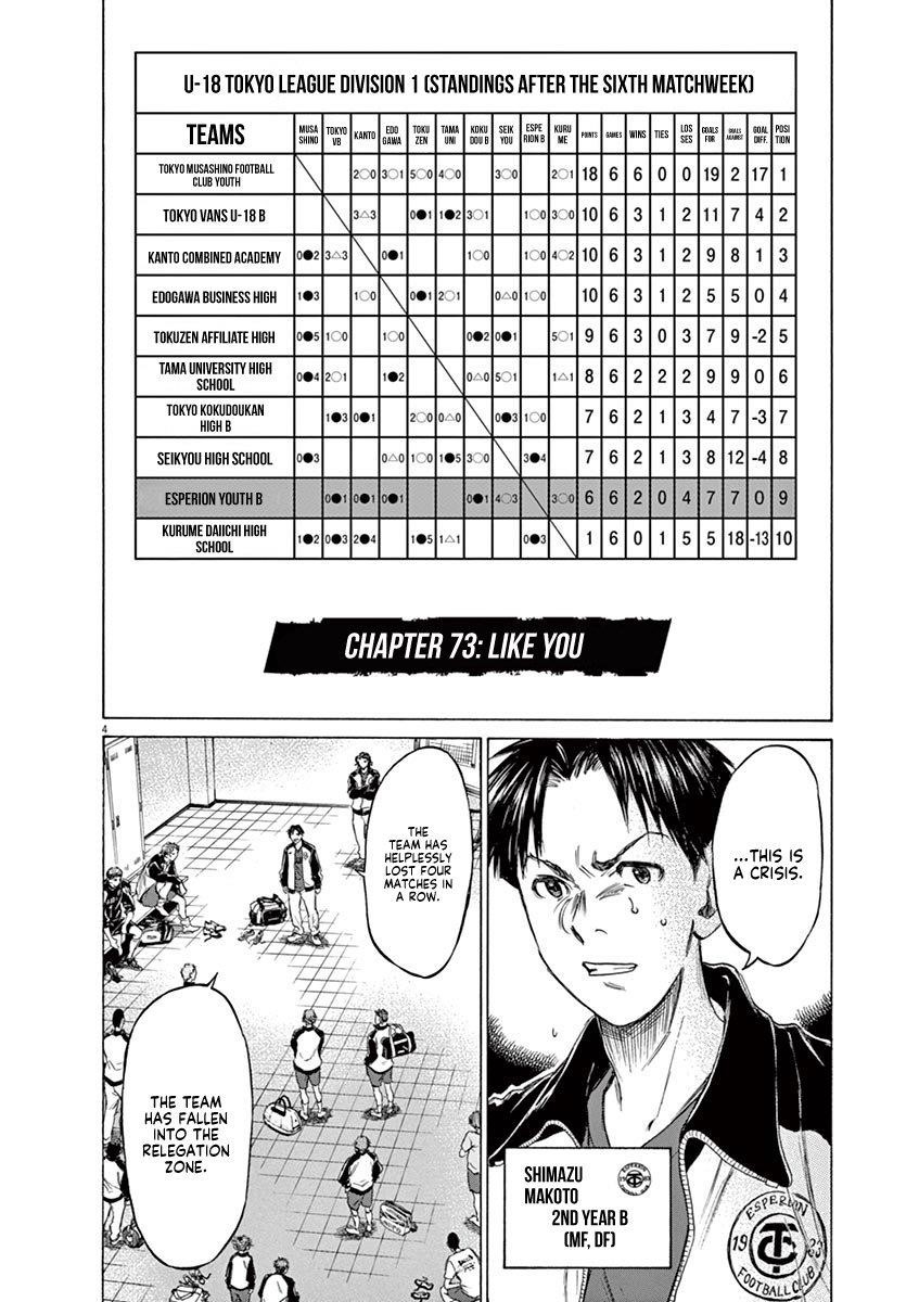 Ao Ashi Chapter 73 - Page 10