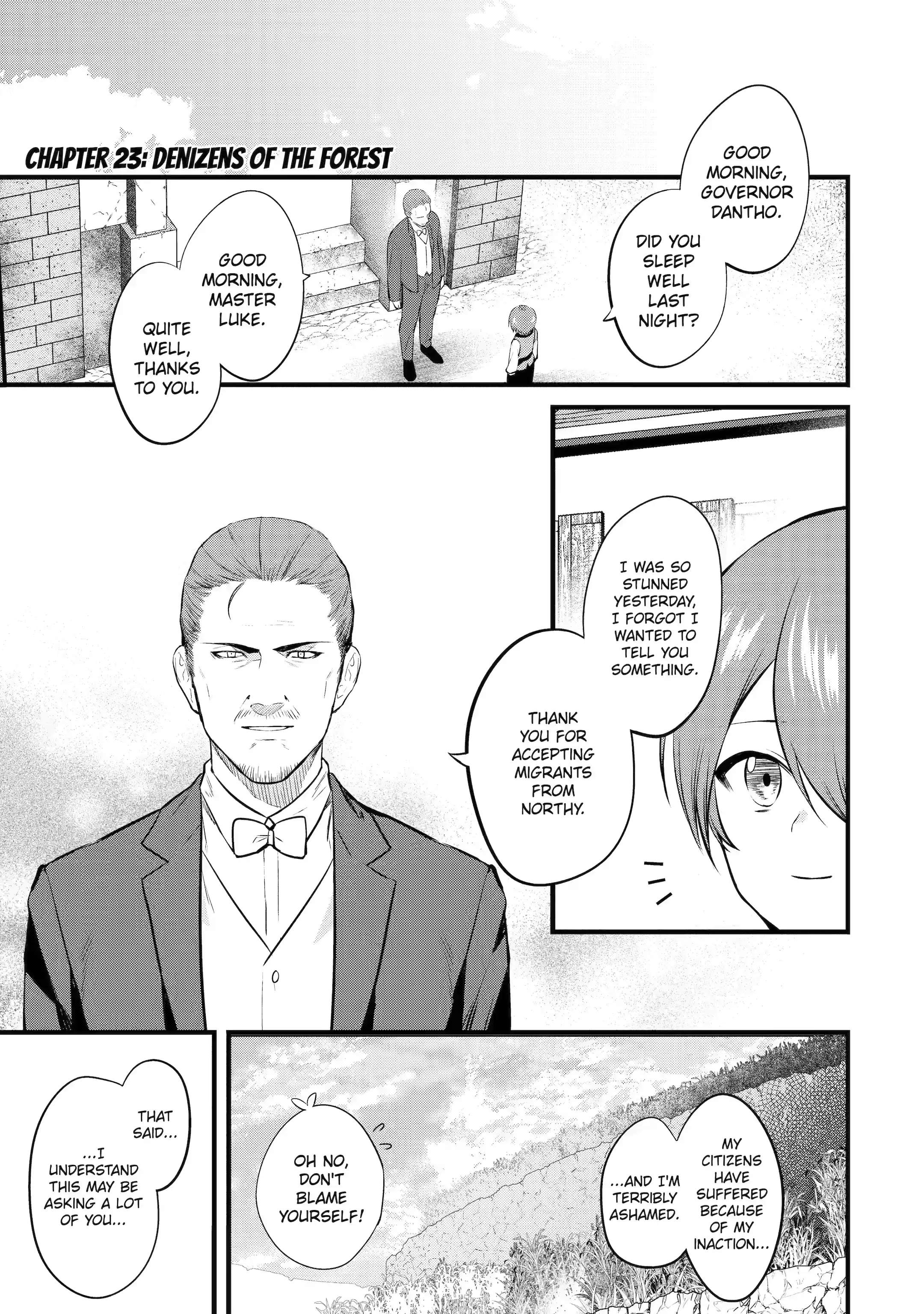 The Amazing Village Creator: Slow Living with the Village Building Cheat Skill Chapter 23.1 - Page 1