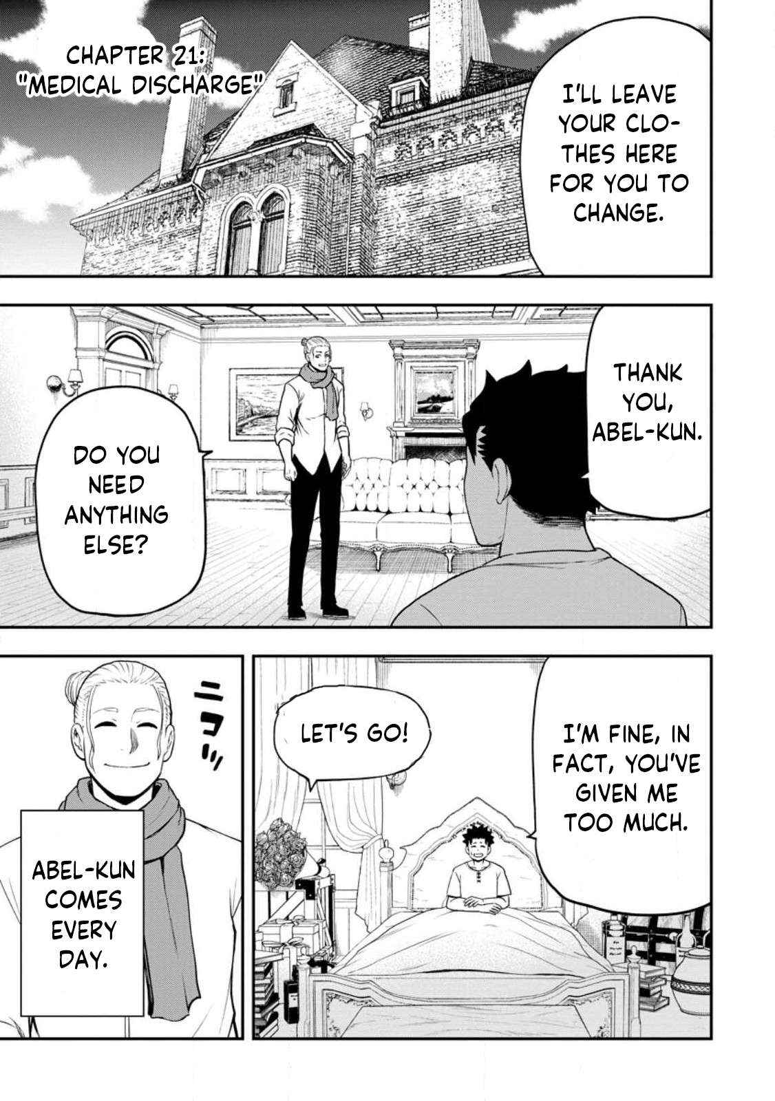 Until the Chore Granting Sorcerer Realized That He Is At His Strongest Chapter 21.1 - Page 1