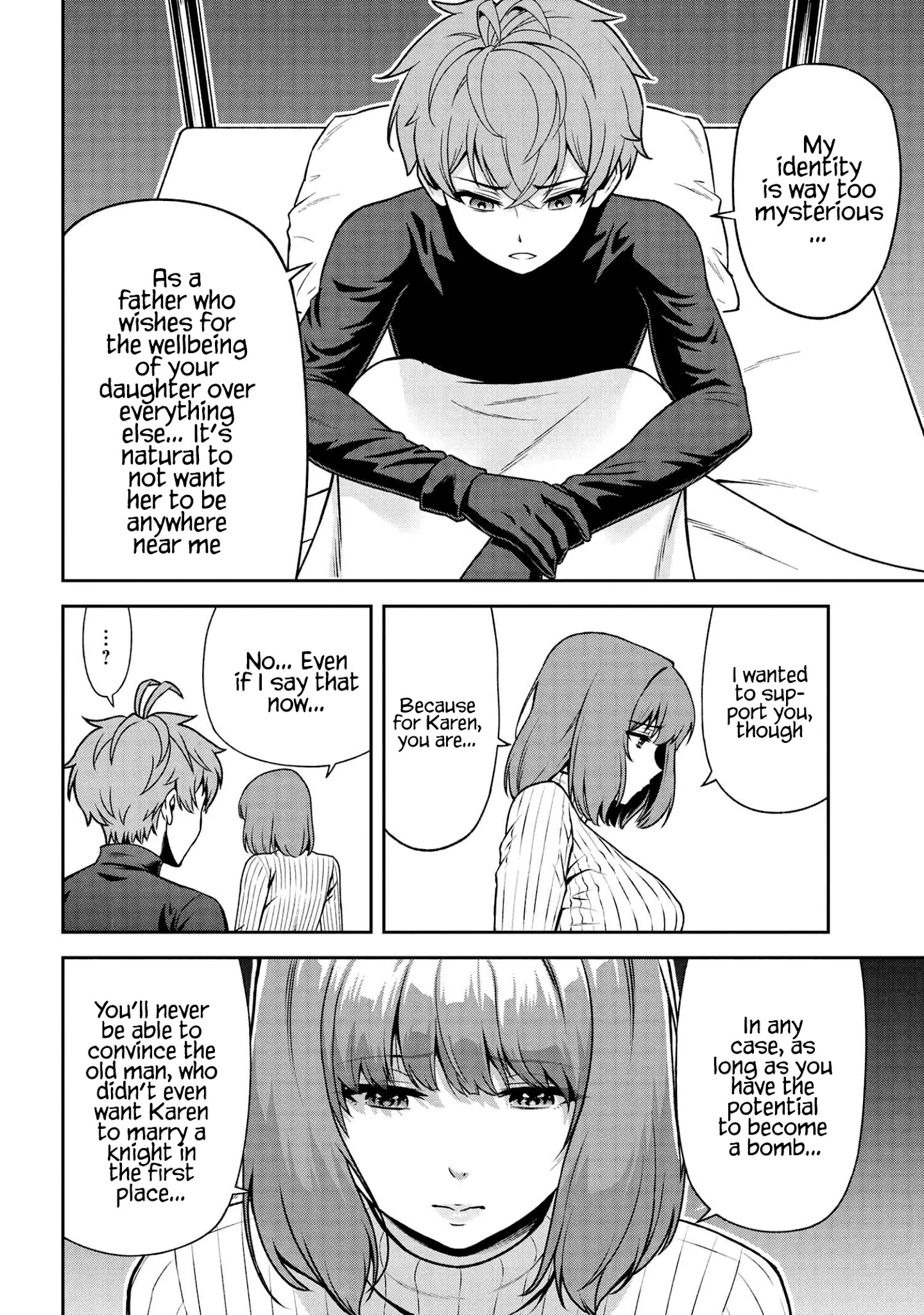 Older Elite Knight Is Cute Only In Front Of Me Chapter 19.2 - Page 2