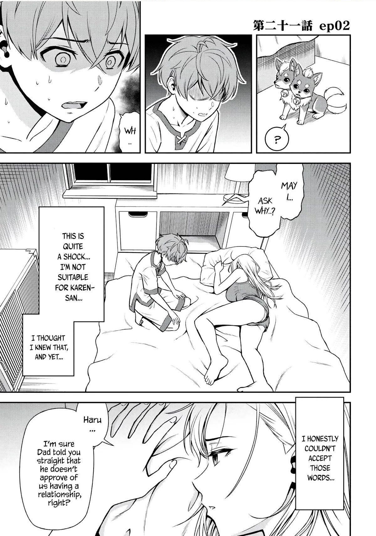 Older Elite Knight Is Cute Only In Front Of Me Chapter 21.2 - Page 1