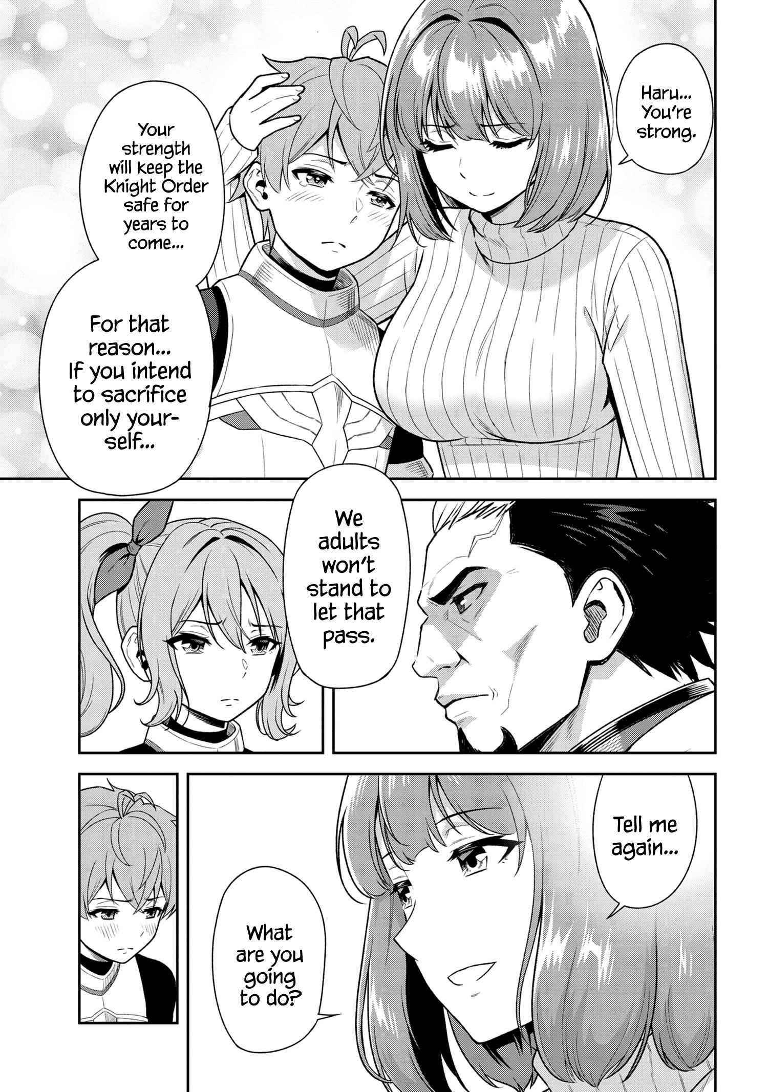 Older Elite Knight Is Cute Only In Front Of Me Chapter 24.1 - Page 7
