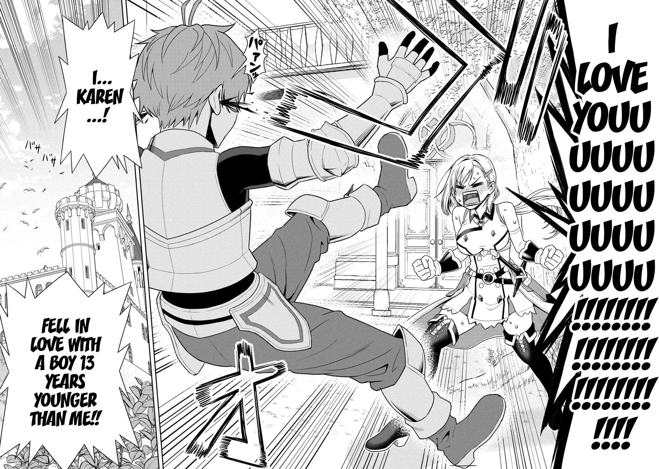 Older Elite Knight Is Cute Only In Front Of Me Chapter 25.3 - Page 2