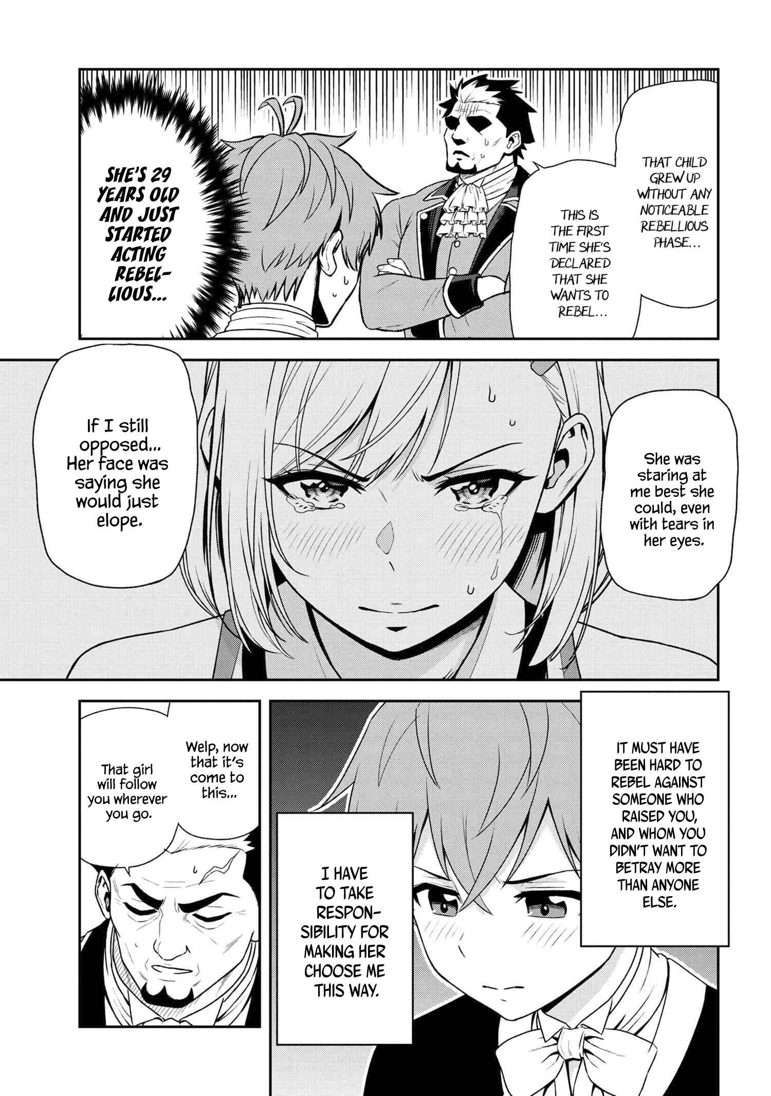 Older Elite Knight Is Cute Only In Front Of Me Chapter 26.2 - Page 6