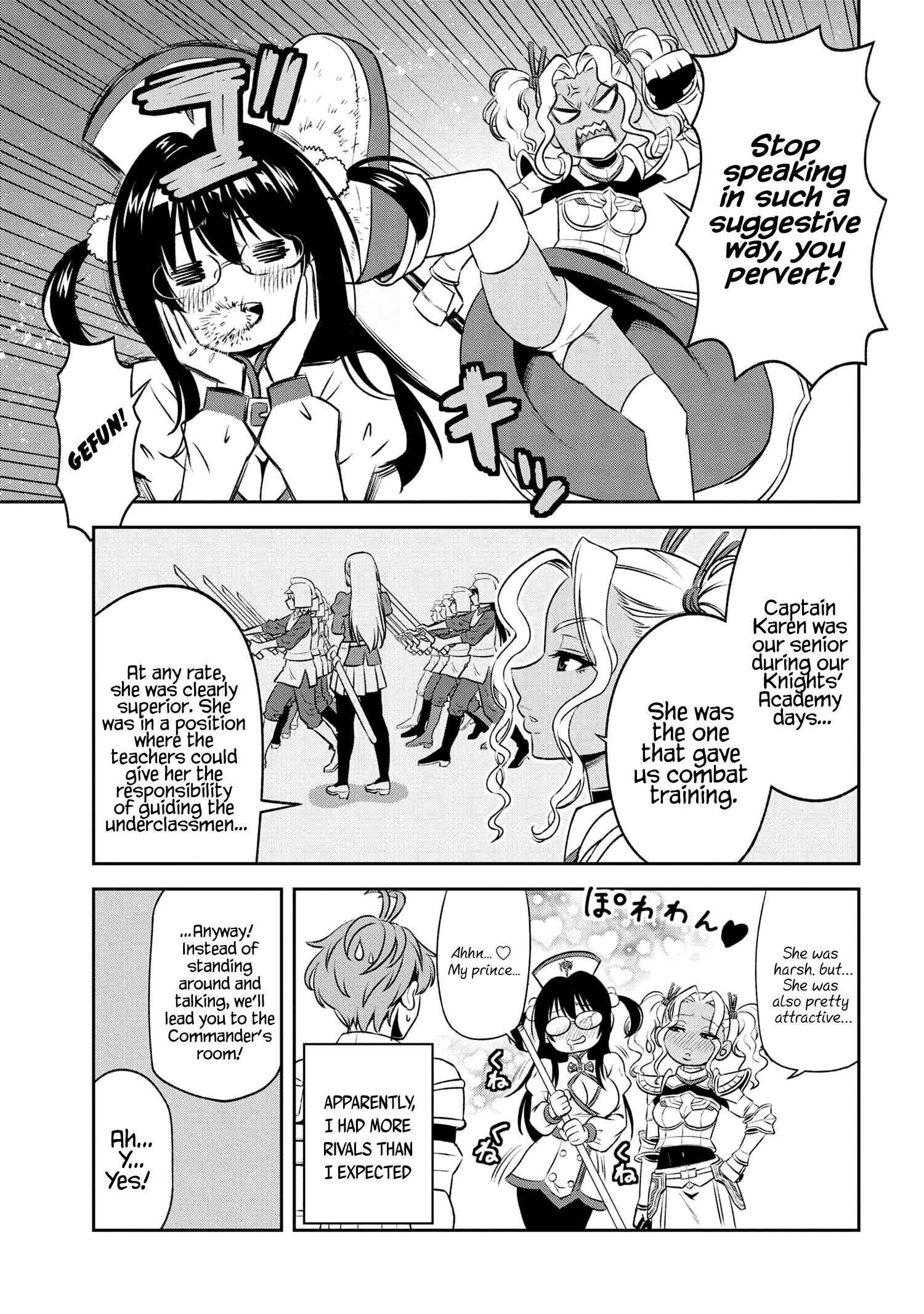 Older Elite Knight Is Cute Only In Front Of Me Chapter 9.2 - Page 4