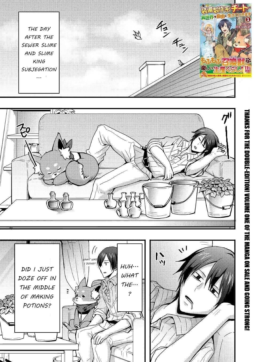 I Will Live Freely In Another World With Equipment Manufacturing Cheat Chapter 9.1 - Page 1