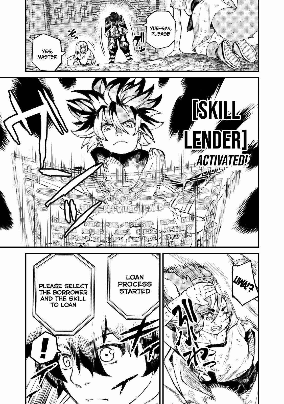 Skill Lender’s Retrieving (tale) ～i Told You It’s 10% Per 10 Days At First, Didn’t I～ Chapter 4 - Page 13