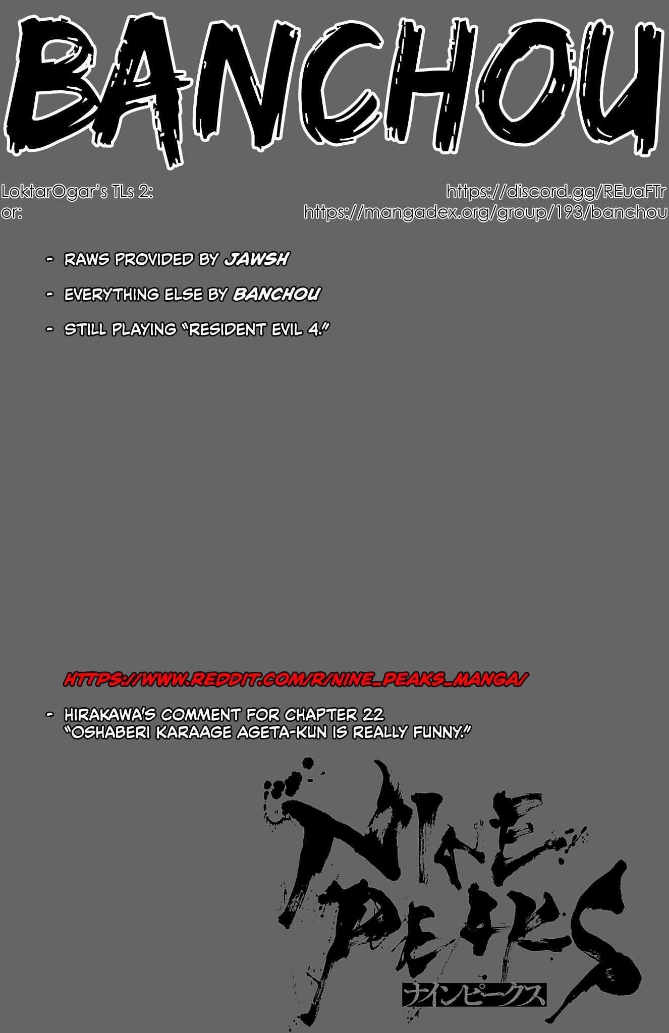 Nine Peaks Chapter 22 - Page 1