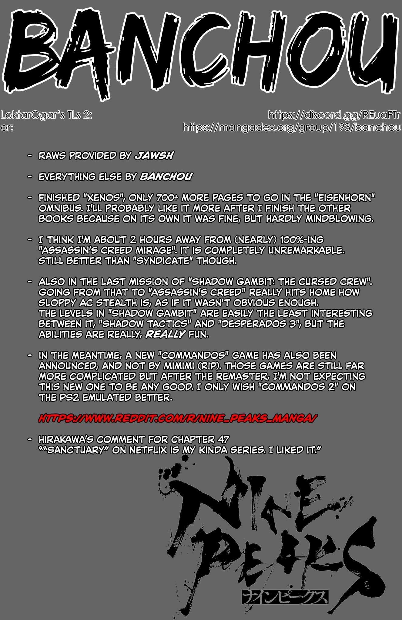 Nine Peaks Chapter 47 - Page 1