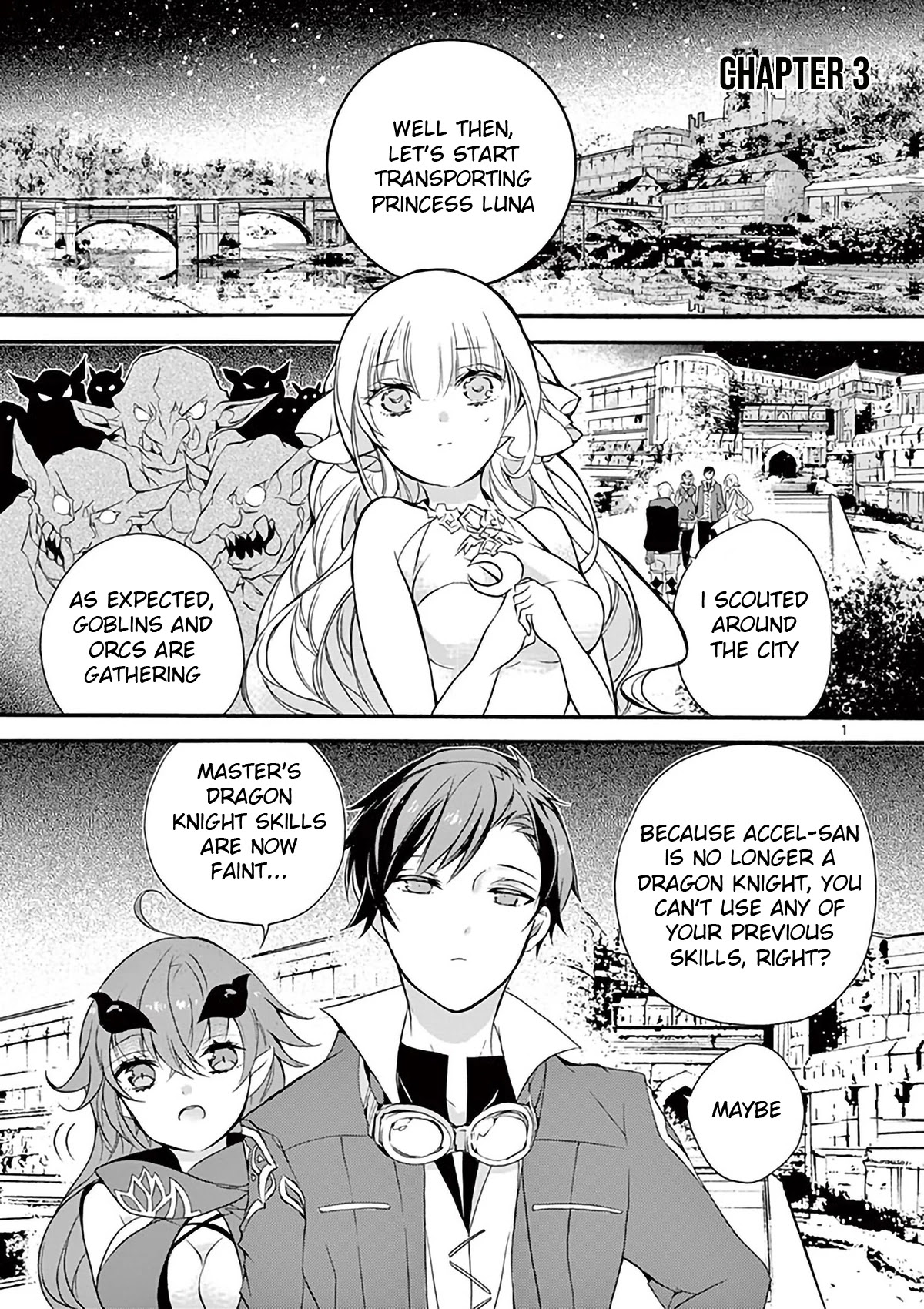 From The Strongest Job Of Dragon Knight, To The Beginner Job Carrier, Somehow, I Am Dependent On The Heroes Chapter 3 - Page 1