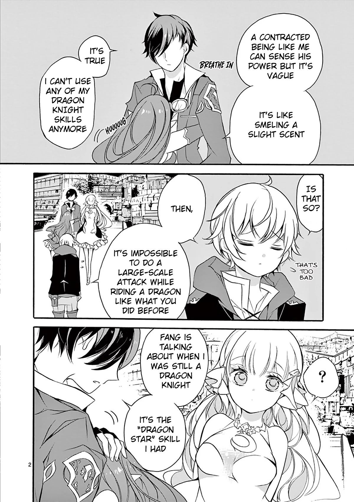 From The Strongest Job Of Dragon Knight, To The Beginner Job Carrier, Somehow, I Am Dependent On The Heroes Chapter 3 - Page 2