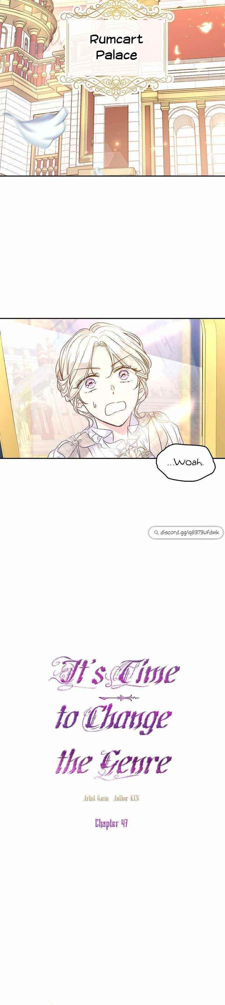 It’s Time to Change the Genre Chapter 47 - Page 12